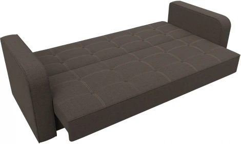 Диван-книжка Тур (Коричневый/Рогожка) Лига Диванов арт.125019