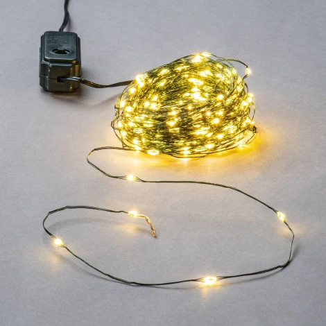 Гирлянда светодиодная "Роса", 100м. 1000 светодиодов, теплый белый свет Uniel ULD-S10000-1000/DGA WARM WHITE IP20 DEW