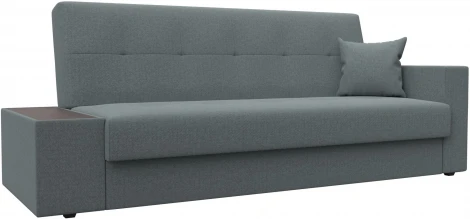 Диван-книжка Лига-020 стол слева (Серый/Рогожка) Лига Диванов арт.126013L