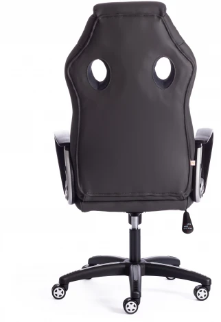 Кресло RACER кож/зам/ткань, металлик/серый, 36/12 Tetchair 13232