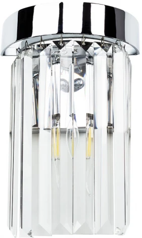Бра Arte Lamp Secunda A1003AP-1CC (220V, хрусталь)