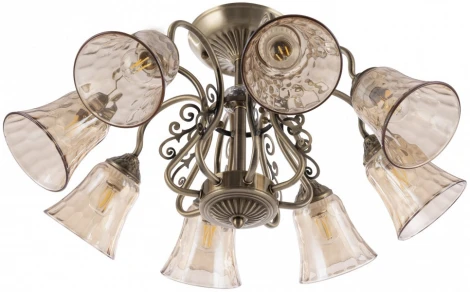 Потолочная люстра на штанге Arte Milano AM340800 340800/8 AB (220V)