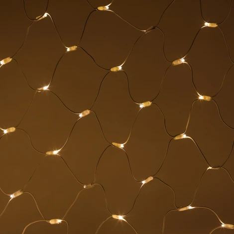 Гирлянда светодиодная Сети 1,5x2 м тёплый белый свет ЭРА ERAPS-SK2