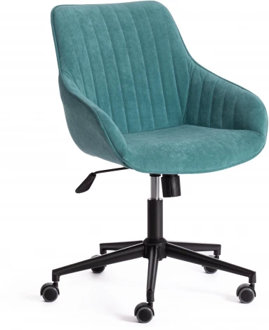 Кресло DUBLIN велюр Clermon, бирюзовый, 140 Tetchair 19347