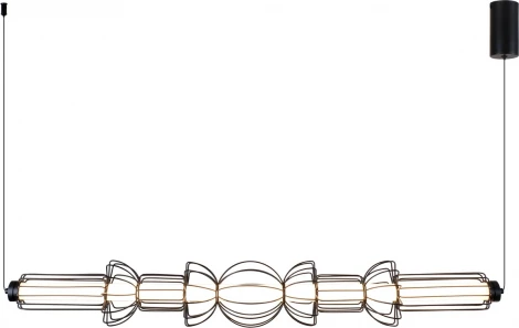 Подвесной светильник (14030/1PL Black) Indigo Collisore V000166L (LED, 220V, на проводе)