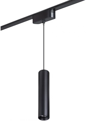 Трековый светильник Novotech Smal 359268 SHINO черный для низковольтного шинопровода IP20 LED 9W 48V 855Лм 3000К (круглые)