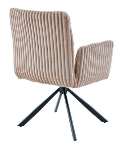 Стул DikLine 6827 т.к Бежевая Velo 30, опоры черные 00-00082489