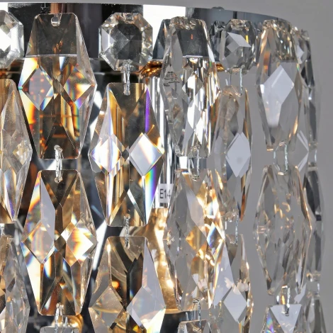 Бра хрустальное ILLUMICO IL5051-1WZF-25 CH ELITE