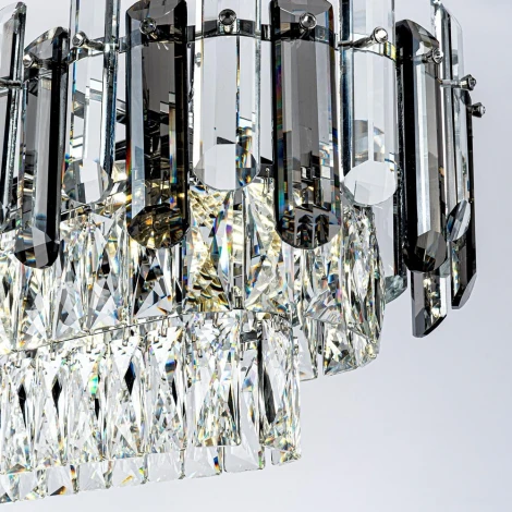Подвесная люстра хрустальная Modelux MODELUX ML.9006.1200 CR-SM