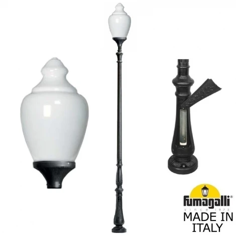 Наземный фонарь Fumagalli Cana C50.208.000.AYE27 (220V, IP65)