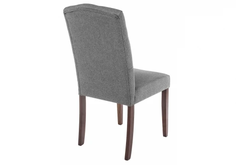 Обеденный стул Woodville dark walnut / fabric grey 11022
