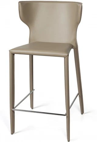 Стул полубарный Top Concept Austin, кожа нуга