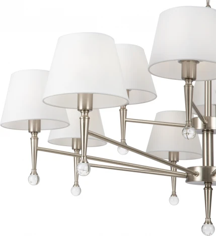 Подвесная люстра большая Freya Rosemary FR2190PL-12N (220V, на цепи)