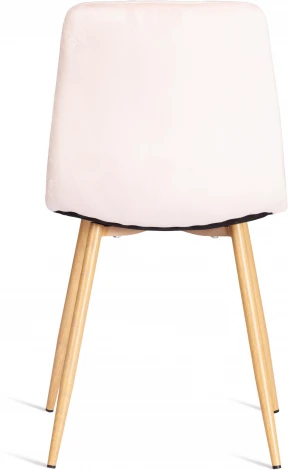 Стул CHILLY (mod. 7094-1) / 1 шт. в упаковке (Вельвет,Металл /Розовый )