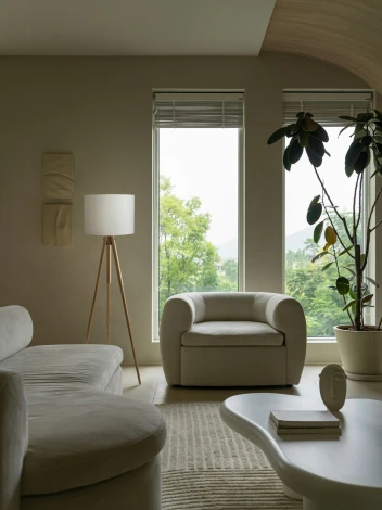 Торшер на треноге Freya Tree FR5495FL-01W (220V, выключатель)