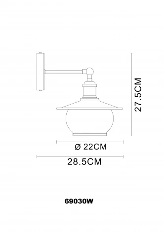 Бра Globo Nevis 69030W (220V)
