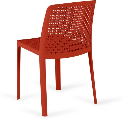 Стул уличный Bottega ОГОГО Обстановочка! (Пластик/Красный) арт.926896