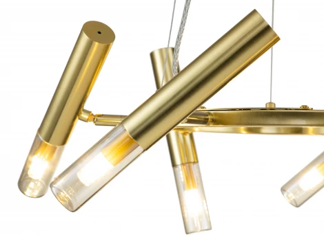 Подвесная люстра Sigaro V000233 (13006/6P Gold) (220V, на тросе)