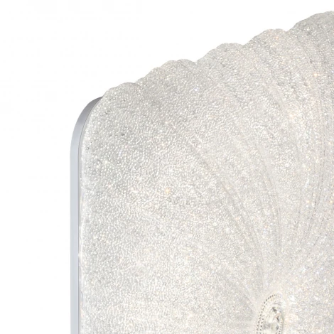 Настенно-потолочный светильник Sonex Fortuna 7730/72L металл/пластик/белый/прозрачный LED 72Вт пульт ДУ (220V)