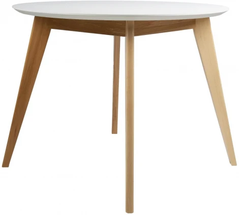 Стол R-Home Лунд круглый д.960 Белый