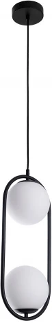 Подвесной светильник Arte Lamp Matisse A7745SP-2BK (220V, на проводе, шар)