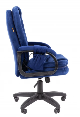 Кресло Chairman Home 668 Россия ткань Т-82 синий MSG LT 7200084