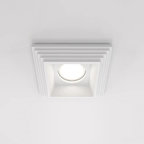 Встраиваемый светильник Maytoni Gyps Modern DL005-1-01-W-1 (220V)