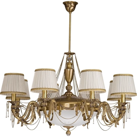 Потолочная люстра Kutek Baccara BAC-ZW-8+1(P/A) (220V)