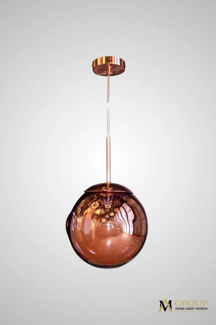 Подвесной светильник AM Group AM352 AM352-1CP (220V, на проводе, шар)