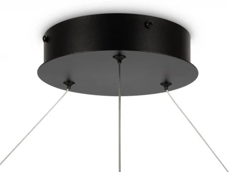 Подвесной светильник Maytoni Rim MOD058PL-L65BK (LED, 220V, на тросе, кольцо)