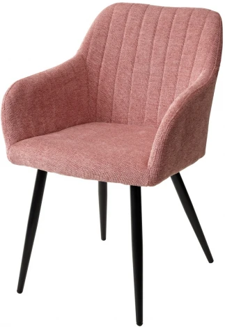 Стул M-City BRANDY WZ2042-11 брусничный/ черный каркас