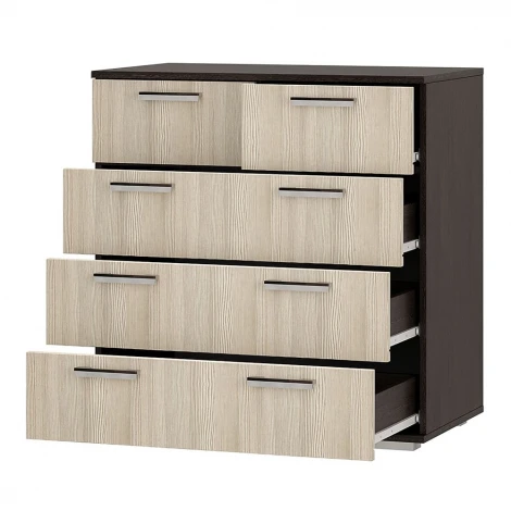 Комод БТС высокий Стандарт 5 NEW, венге/лоредо