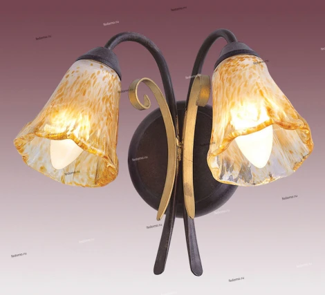 Бра N-Light BX-0413 BX-0413/2 ferrrugineous