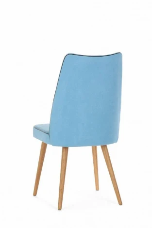 Стул Lounge High Голубой ткань