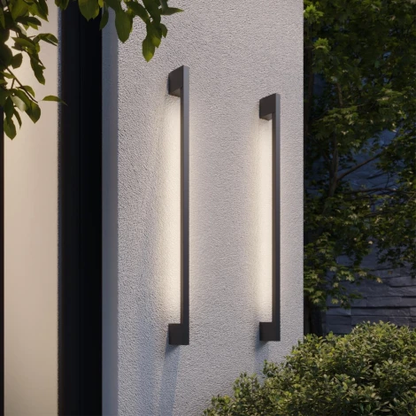 Настенный уличный светильник светодиодный Novotech Vespera 359890 черный IP54 LED 9W 4000К 220-240V