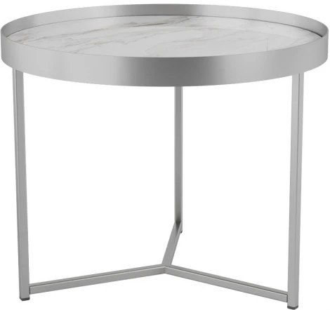 Стол журнальный Калифорния Тайлер Калакатта/Хром от фабрики Калифорния