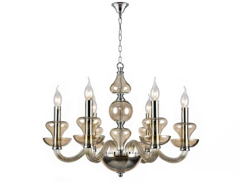 Подвесная люстра Newport 1900 1906/S cognac