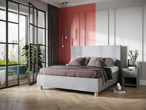 PROxSON Тумба Side (Ткань: Рогожка Savana Grey (серый)) 44x45