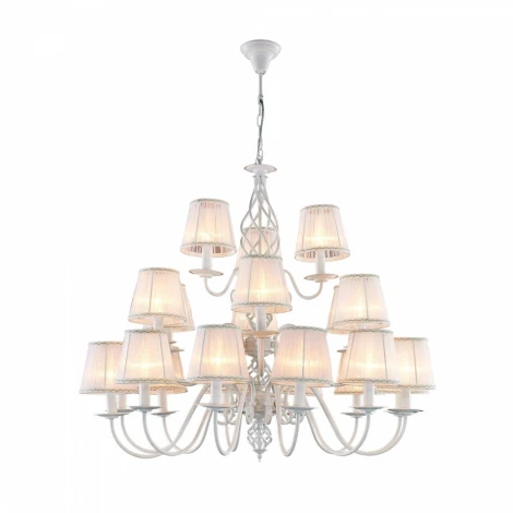 Подвесная большая люстра Citilux Ровена CL427250 (220V, на цепи)