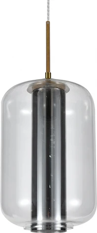 Подвесной светильник (11045/1P Smoke) Indigo Strego V000471 (220V, на проводе)