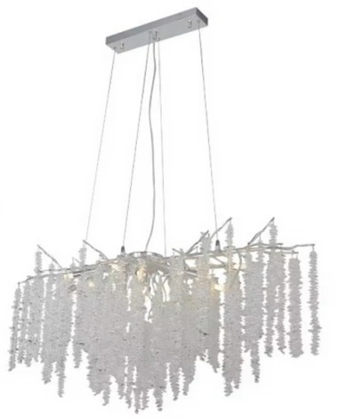 Подвесная люстра Aployt Paulina APL.848.13.15 (220V, хрусталь, на тросе, ветки)