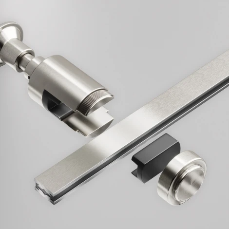 Крепление настенное Wall одинарное Flarity Maytoni Accessories for tracks Flarity TRA155CW-S1-PT