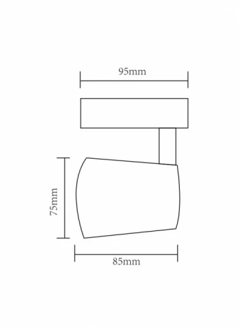 Трековый светильник Arte Lamp Atillo A2315PL-1WH (LED, 220V)