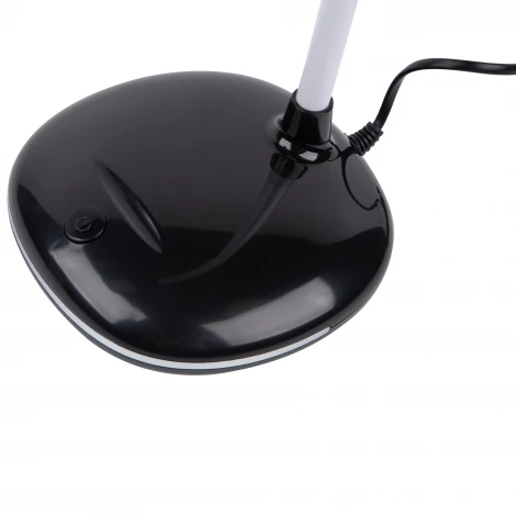 Интерьерная настольная лампа для школьника Uniel TLD-561 Black/LED/450Lm/4500K (220V, выключатель)