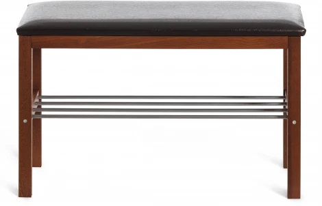 Банкетка BERYL Tetchair (Темный орех,Коричневый).