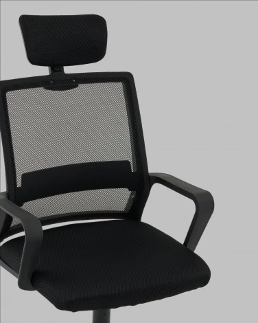 Кресло офисное TopChairs Element черный арт.УТ000041455