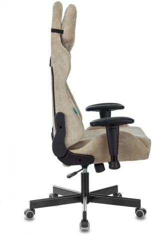 Кресло игровое Бюрократ VIKING KNIGHT LT21 FABRIC песочный Stool Group арт.УТ000003152