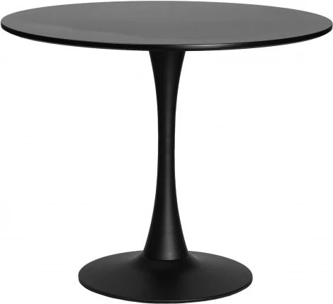 Стол обеденный MIA (черная столешница, черное основание) Dobrin 219TD-LMZL MIA, цвет столешницы черный, основания черный