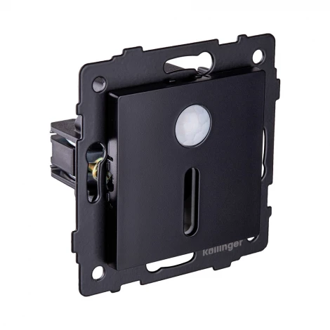 Подсветка для лестницы с датчиком движения, точечный свет, черный Kollinger REA-045BK для Aspekt, Eleganz, Reflex