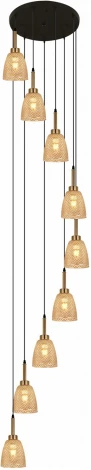 Подвесной светильник Reluce 09011-0.9-09 AMBER (220V, на проводе)